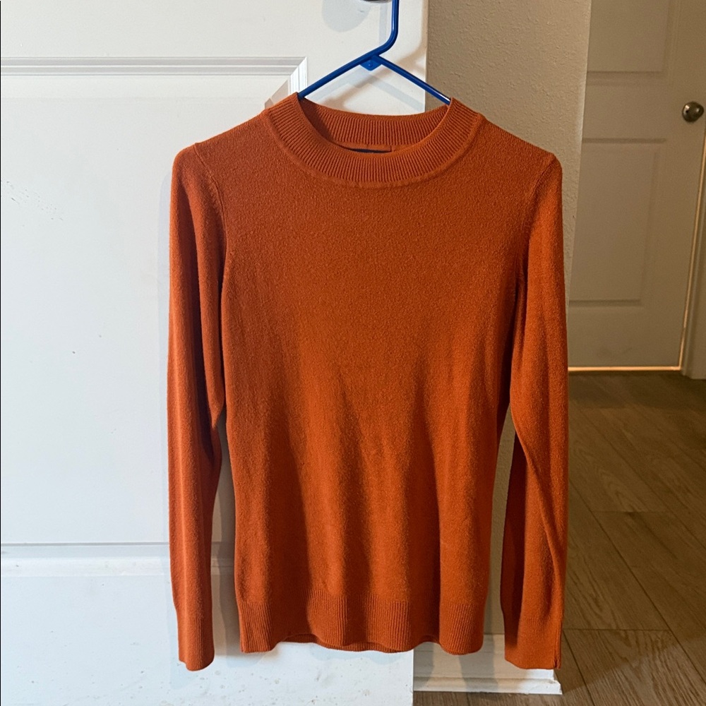 Orange Long Sleeve Sweater